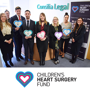 The Children’s Heart Surgery Fund is our chosen partner charity for 2019