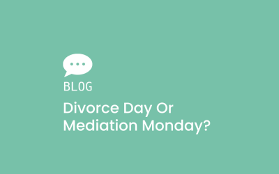 Divorce Day or Mediation Monday?