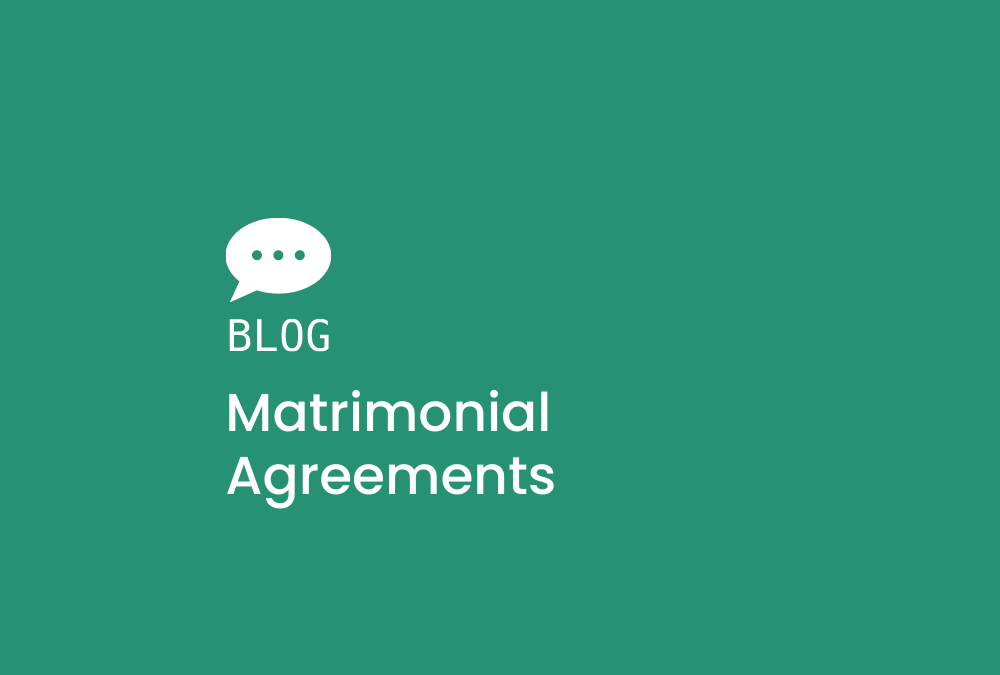 Matrimonial Agreements 