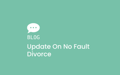 Update on no fault divorce