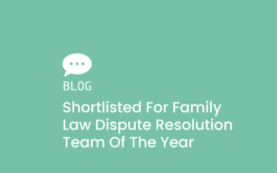 Shortlisted for Family Law Dispute Resolution Team of the Year