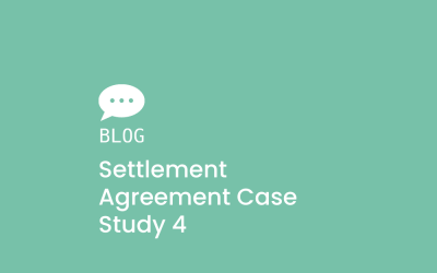 Settlement Agreement Case Study 4