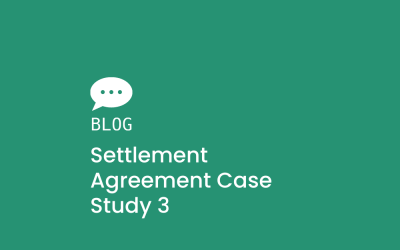 Settlement Agreement Case Study 3