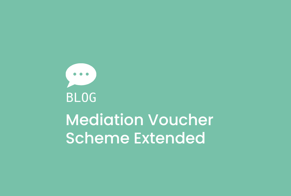 Mediation Voucher Scheme Extended