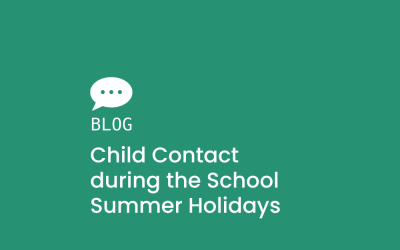 Child Contact during the School Summer Holidays