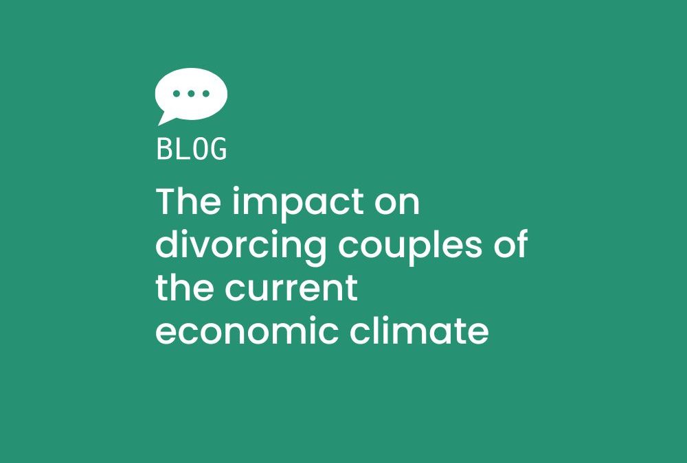 The impact of the continued increase in the cost of living on divorcing couples