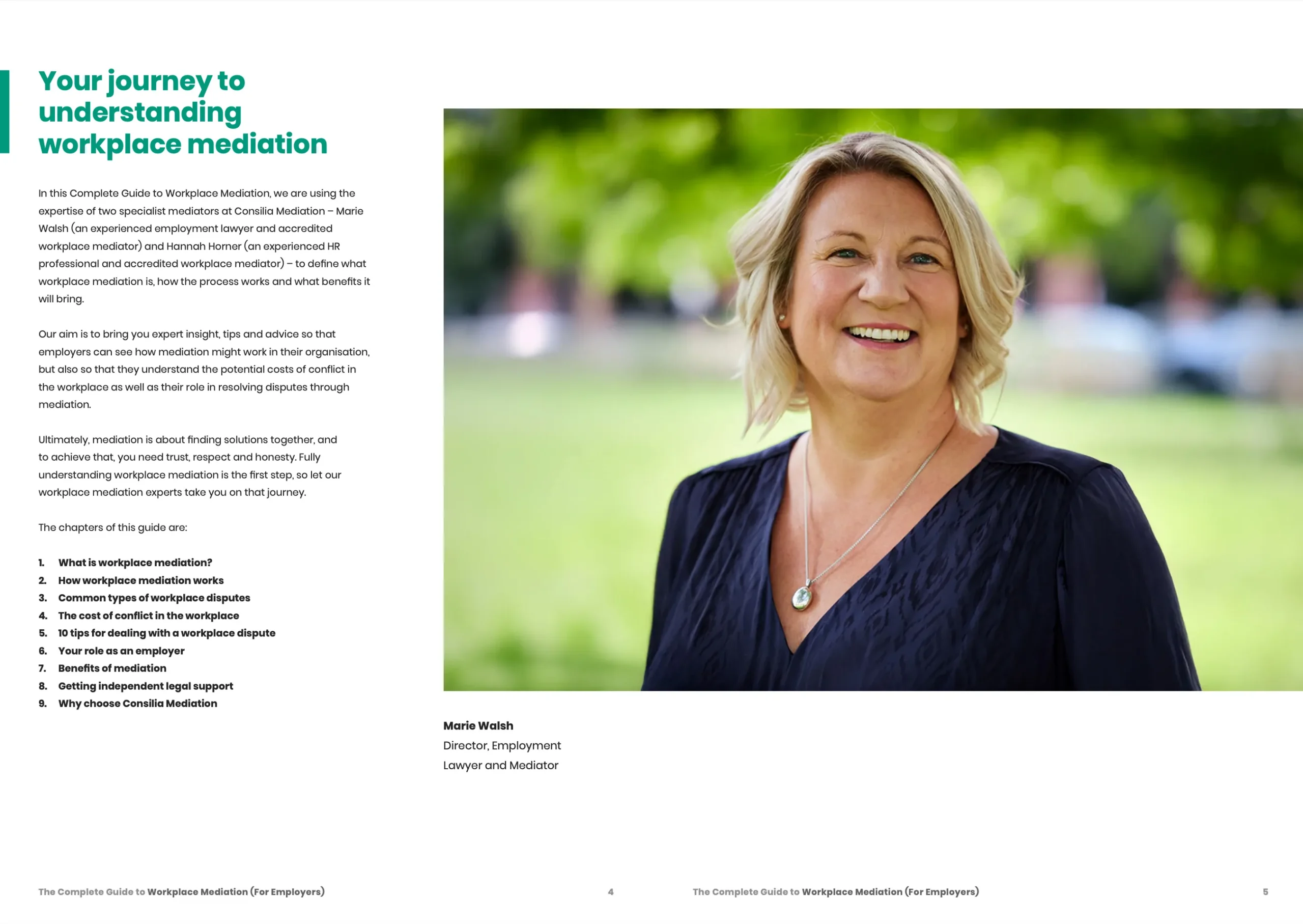 Complete Guide to Workplace Mediation for Employers sample